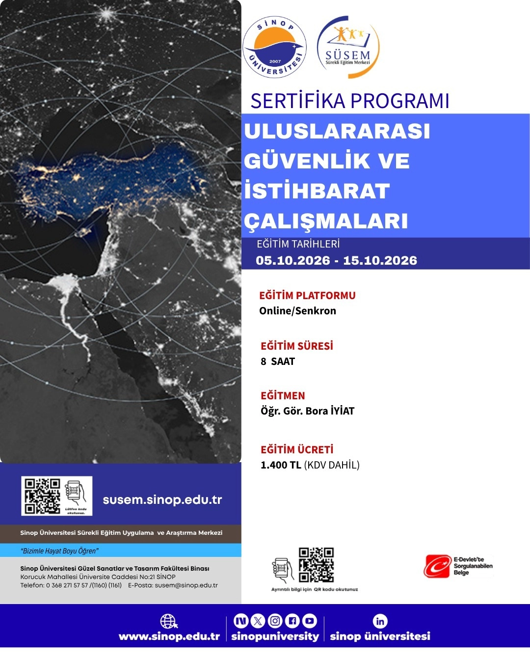 Uluslararasi Guvenlik ve Istihbarat Calismalari