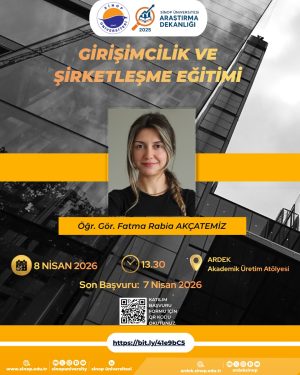 Girişimcilik ve Şirketleşme Eğitimi