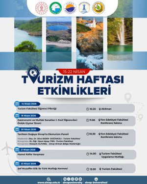 Turizm Haftası Etkinlikleri